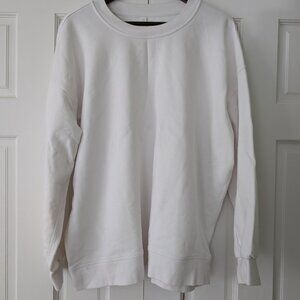 Lululemon oversized sweatshirt white size 12